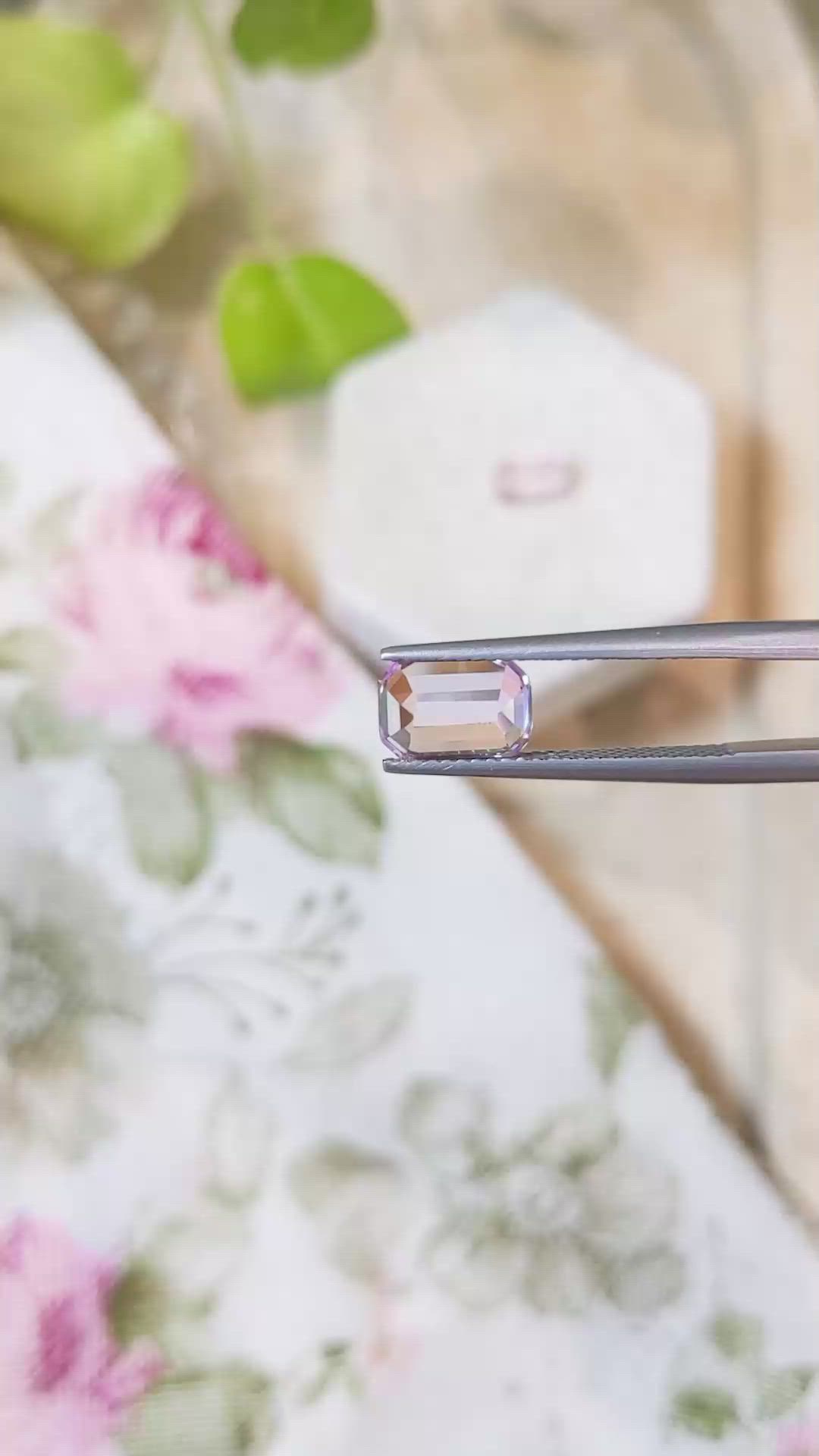 4.33&nbsp;Ct.Tw.Total Carat Weight Kunzite Pair from Afghanistan Size Video