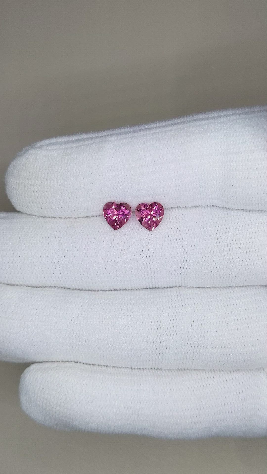 1.65&nbsp;Ct.Tw.Total Carat Weight Tourmaline Pair from Nigeria Size Video