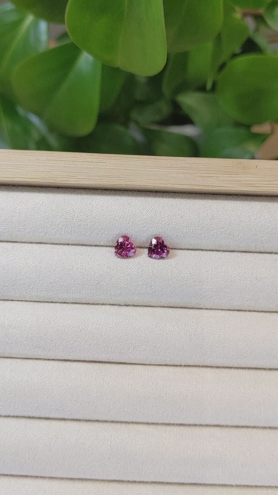 1.65&nbsp;Ct.Tw.Total Carat Weight Tourmaline Pair from Nigeria Size Video