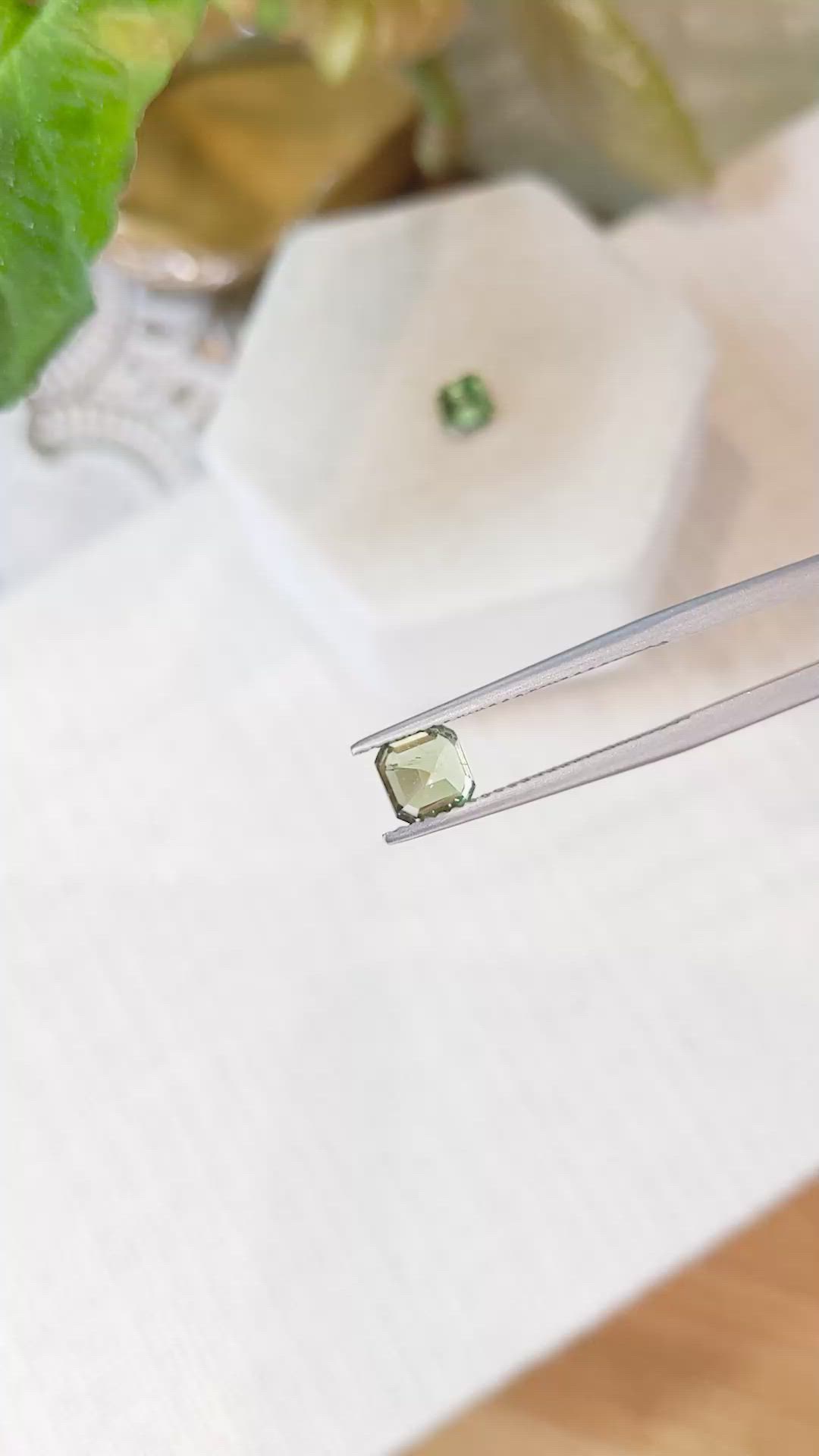 1.57 Ct.Tw.Total Carat Weight Apatite Pair from Madagascar Size Video