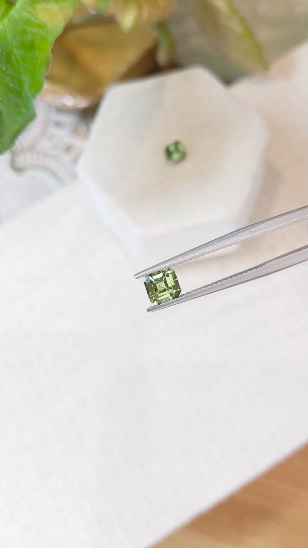 1.57 Ct.Tw.Total Carat Weight Apatite Pair from Madagascar Size Video