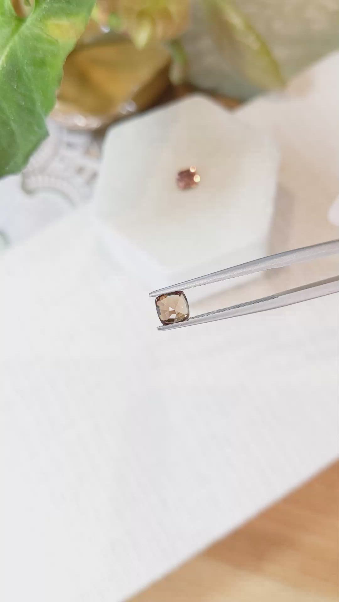 1.95 Ct.Tw.Total Carat Weight Garnet Pair from Madagascar Size Video