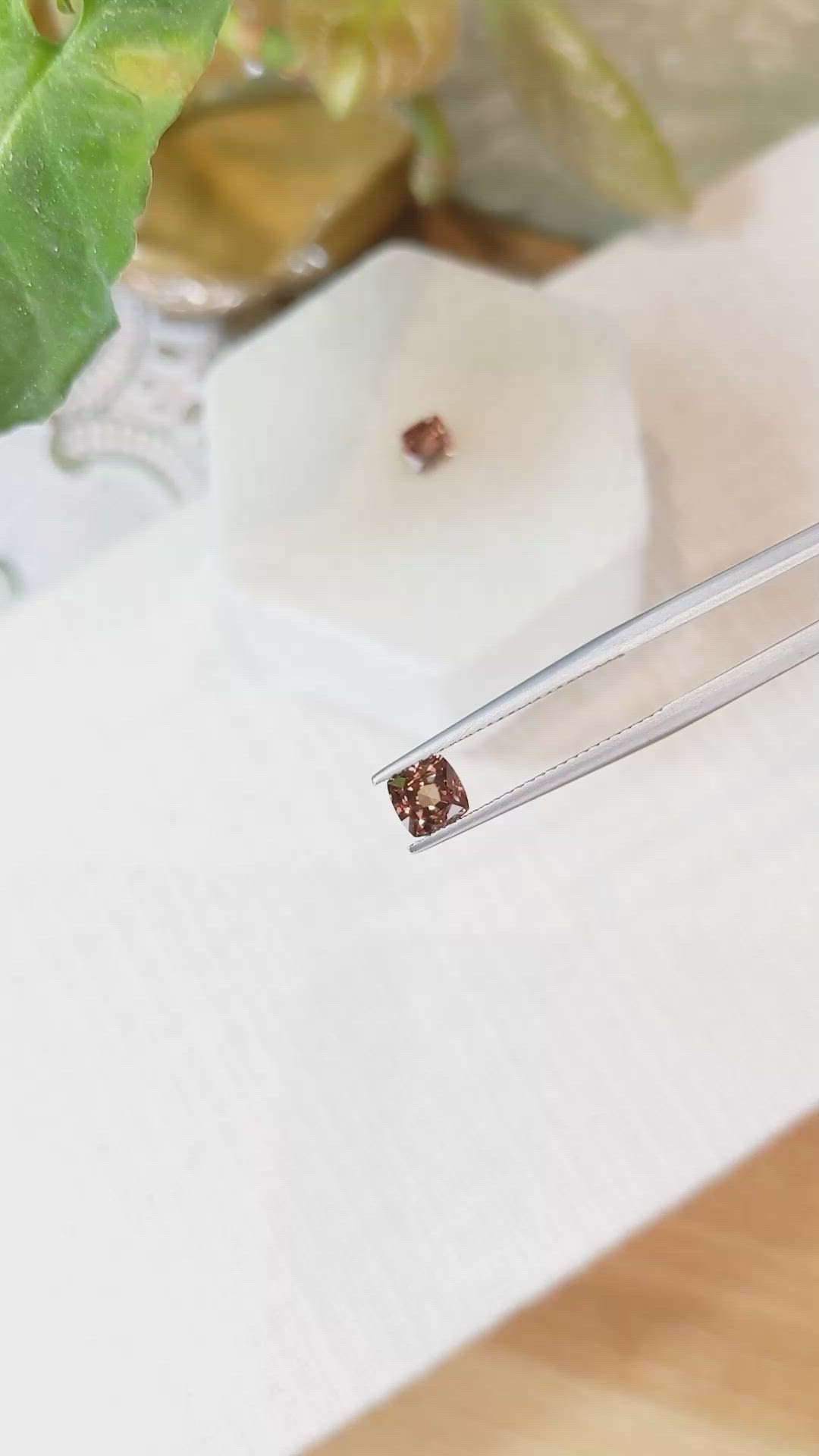 1.95 Ct.Tw.Total Carat Weight Garnet Pair from Madagascar Size Video