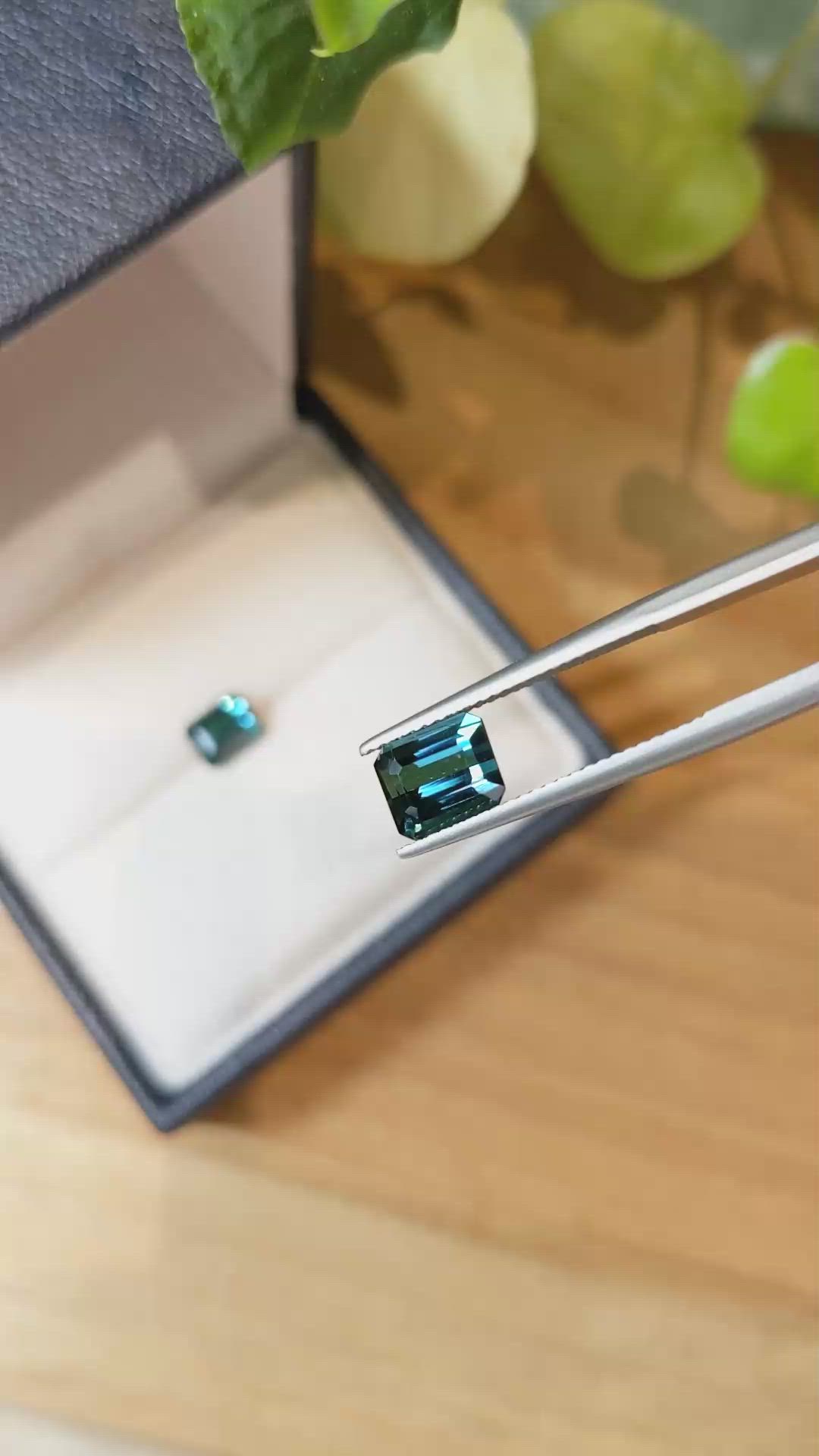 4.00&nbsp;Ct.Tw.Total Carat Weight Tourmaline Pair from Mozambique Size Video