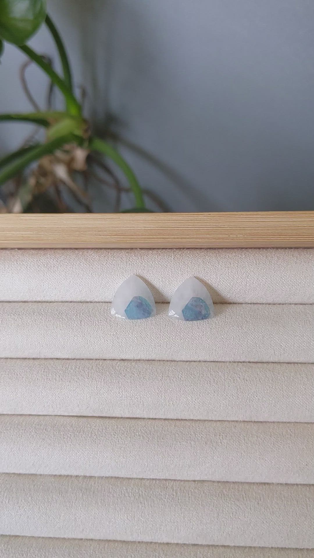 7.08&nbsp;Ct.Tw.Total Carat Weight Tourmaline Pair from Brazil Size Video