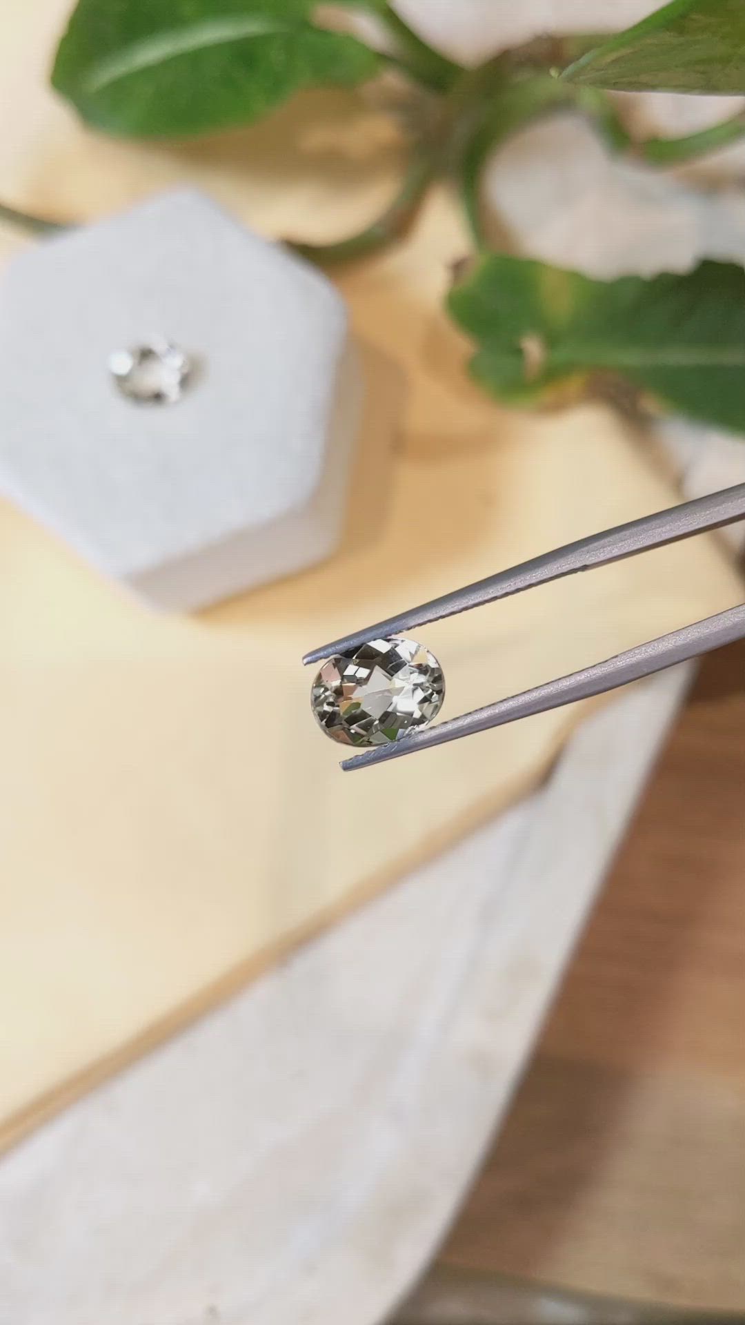 3.65&nbsp;Ct.Tw.Total Carat Weight Heliodor Pair from Pakistan Size Video