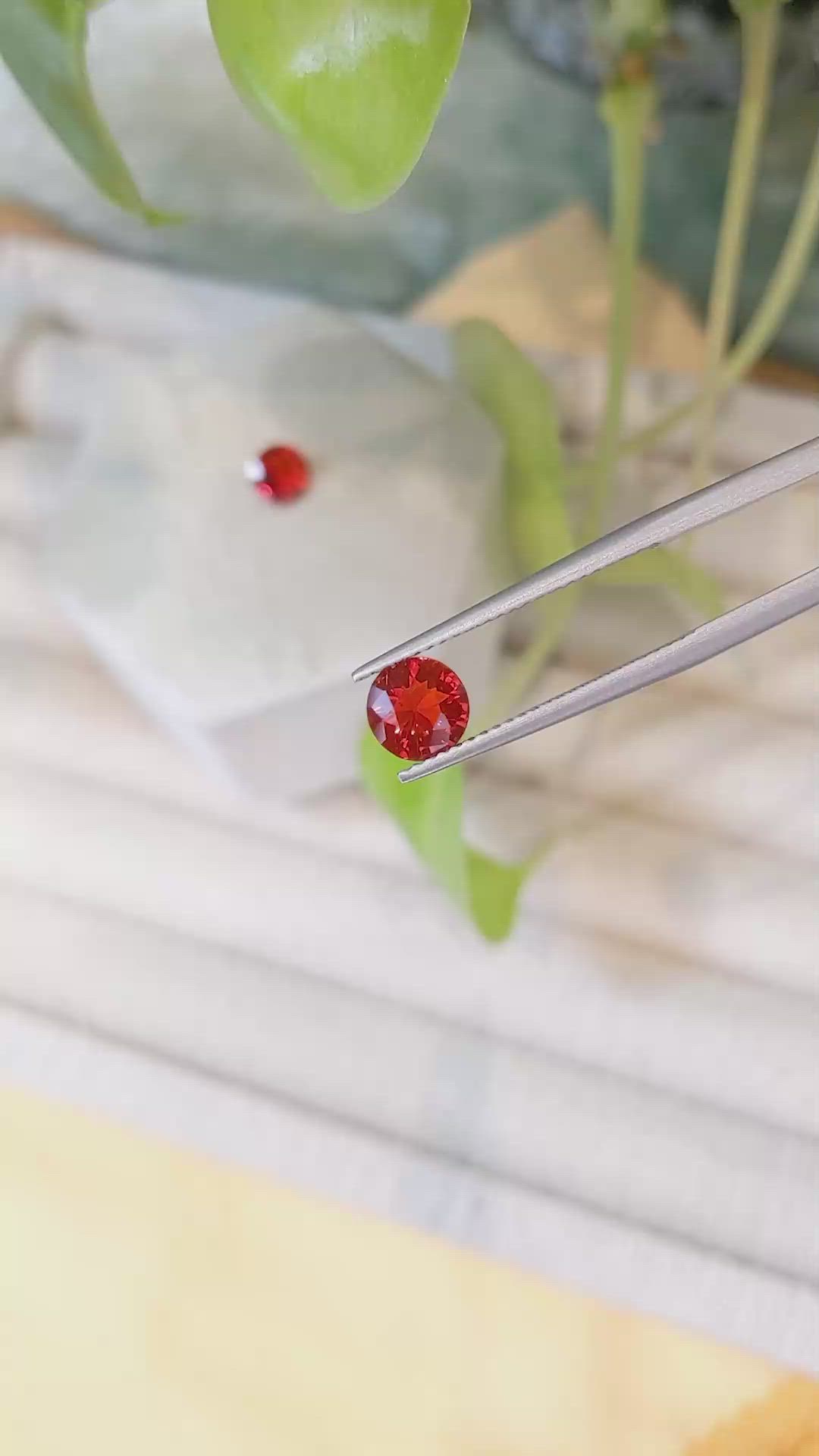 1.21&nbsp;Ct.Tw.Total Carat Weight Opal Pair from Mexico Size Video