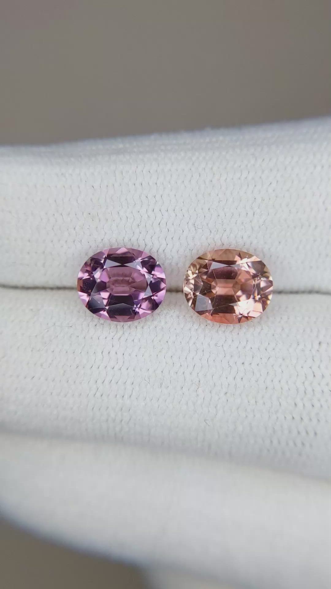 2.93&nbsp;Ct.Tw.Total Carat Weight Tourmaline Pair from Nigeria Size Video