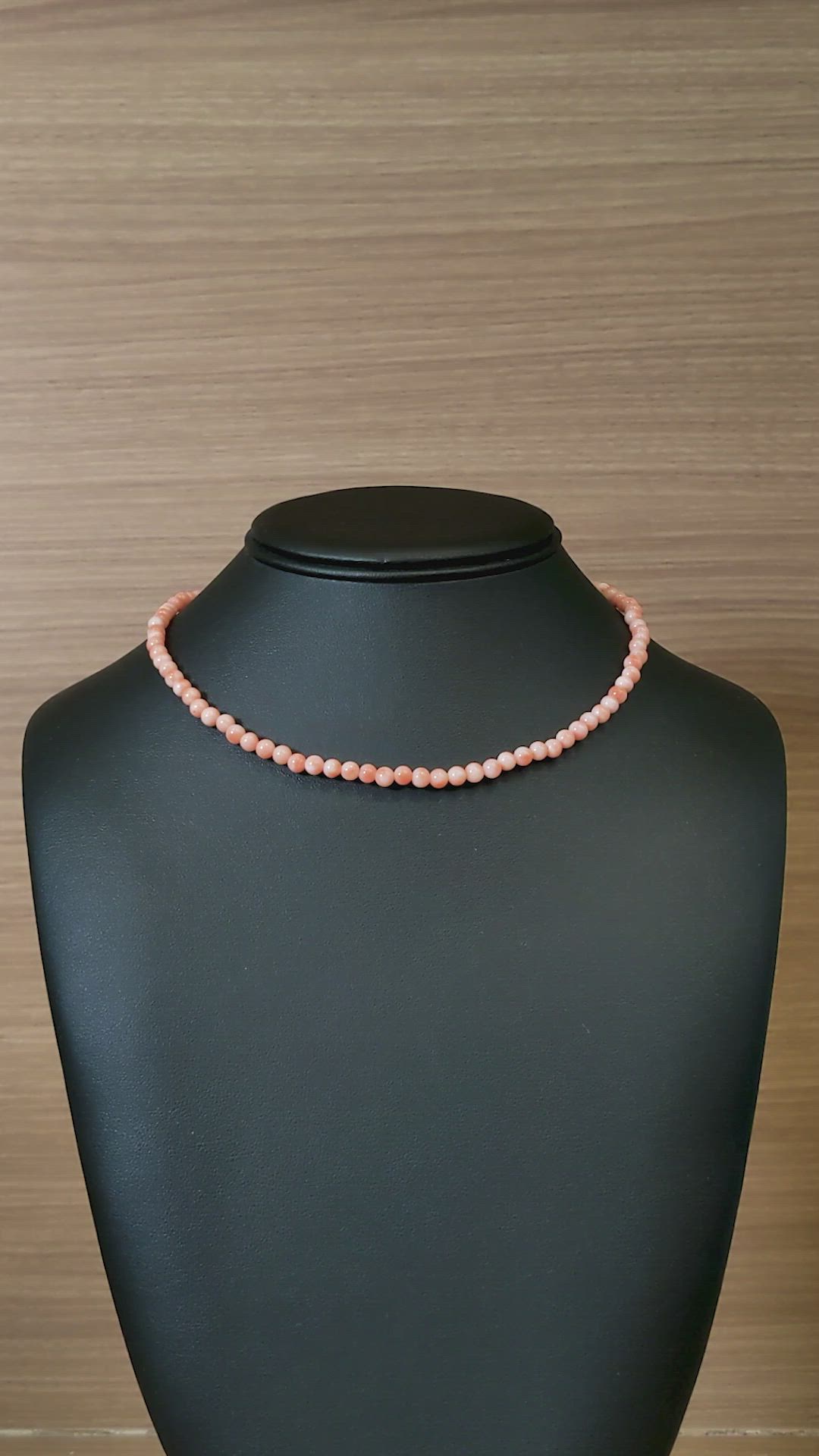 60.74 Ct. Coral Multi Stone Necklace, 18K White Gold Size Video