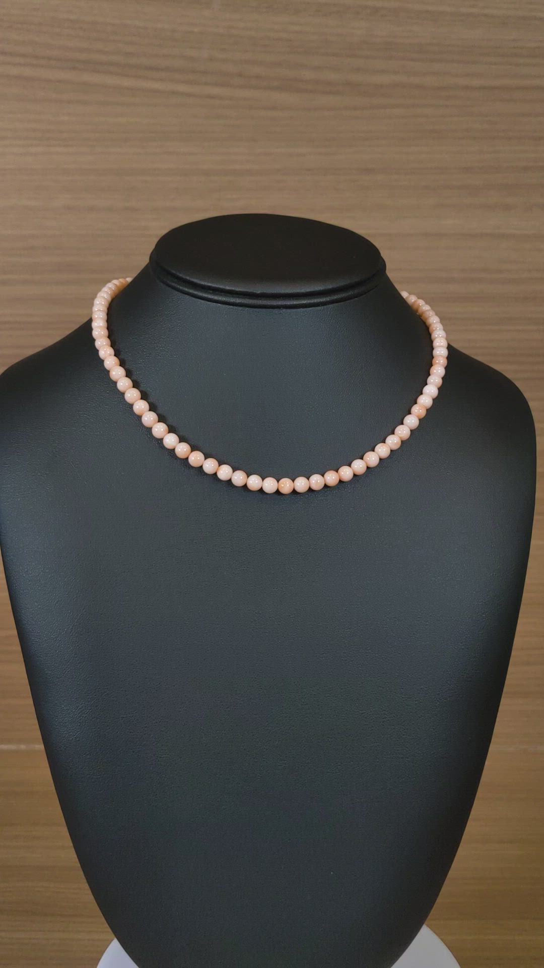 77.86 Ct. Coral Multi Stone Necklace, 18K White Gold Size Video