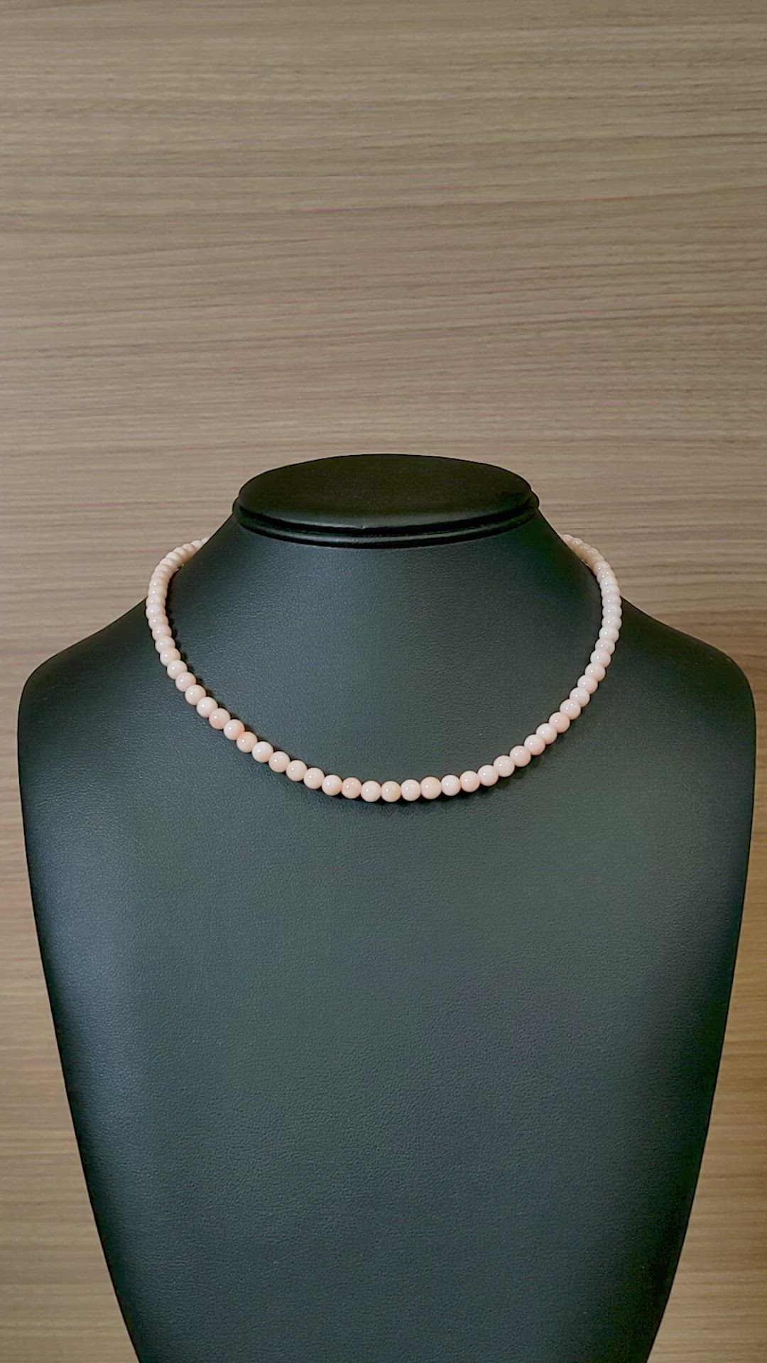 73.29 Ct. Coral Multi Stone Necklace, 18K White Gold Size Video